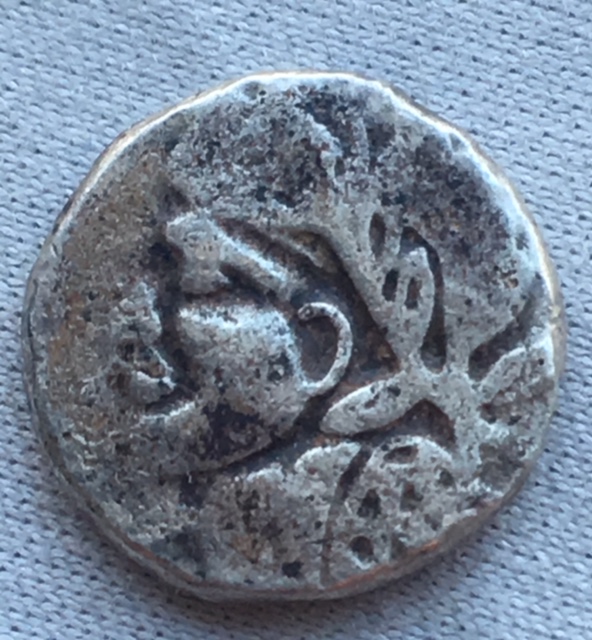 Unknown-Greek--Or-Indian-Tiny-Silver-Coin